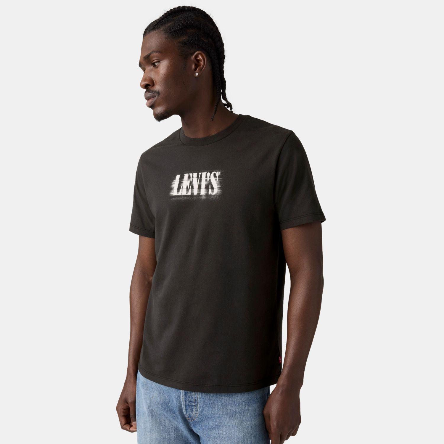Polera Hombre Graphic Crewneck Tee Negro Levis 22491-2182-2