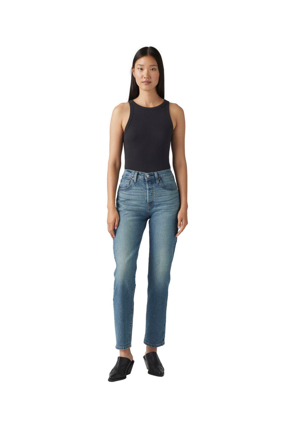 Jeans Mujer 501 Crop Celeste Levis 36200-0392-3