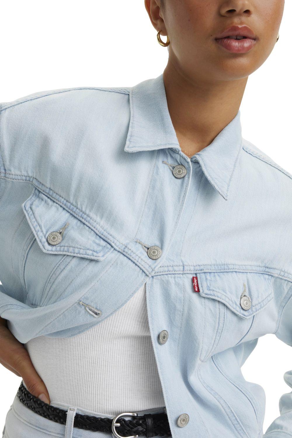 Chaqueta Mujer Relaxed Fit Trucker Azul Levis A7439-0006-3