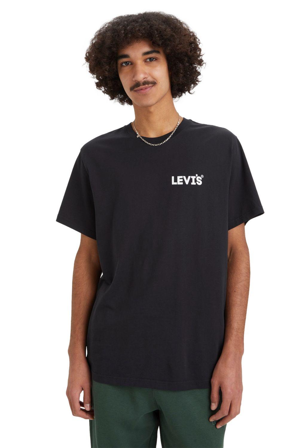 Polera Hombre Ss Relaxed Fit Tee Negro Levis 16143-1649-0