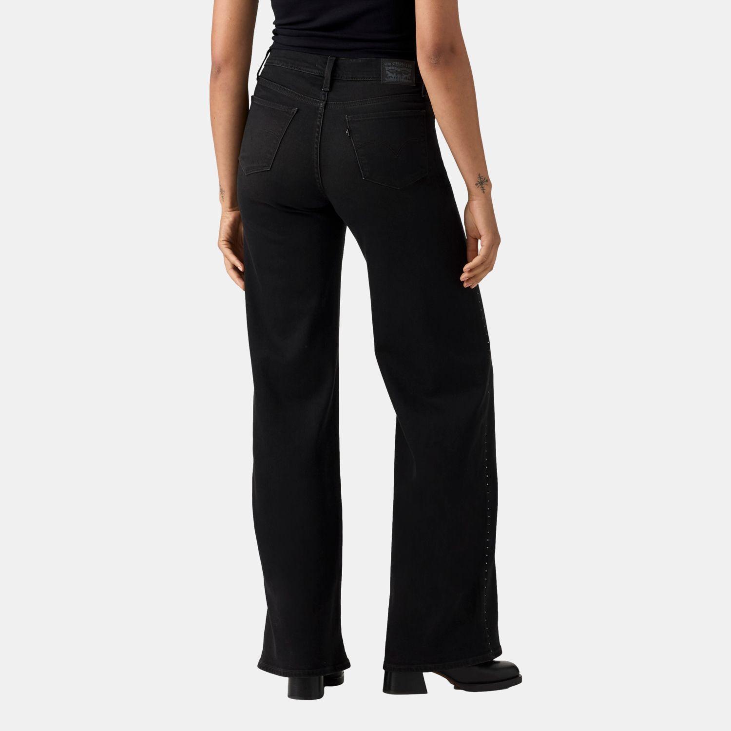 Jeans Mujer 318 Shaping Wide Leg Negro Levis 001PZ-0039-3