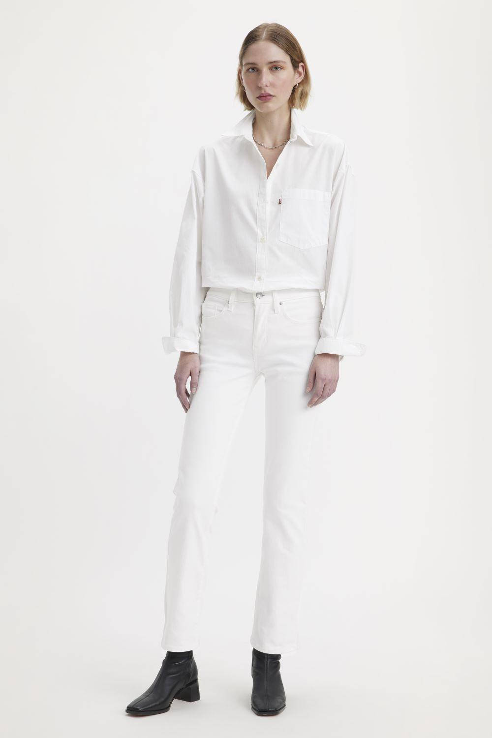 Jeans Mujer 314 Shaping Straight Blanco Levis 19631-0046-1