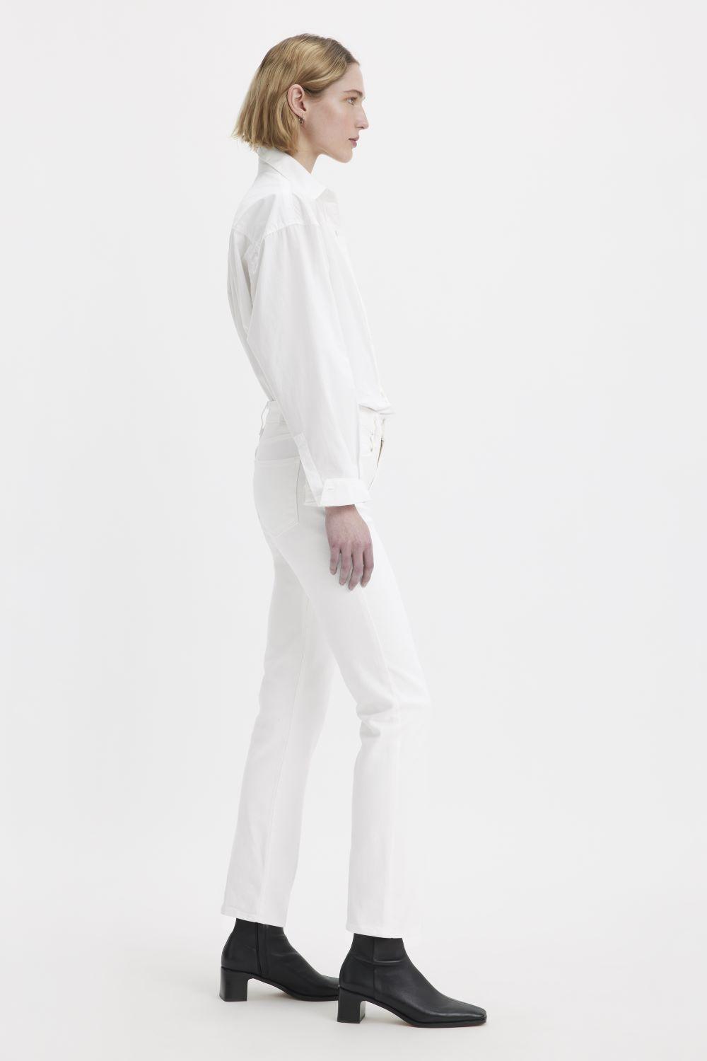 Jeans Mujer 314 Shaping Straight Blanco Levis 19631-0046-2