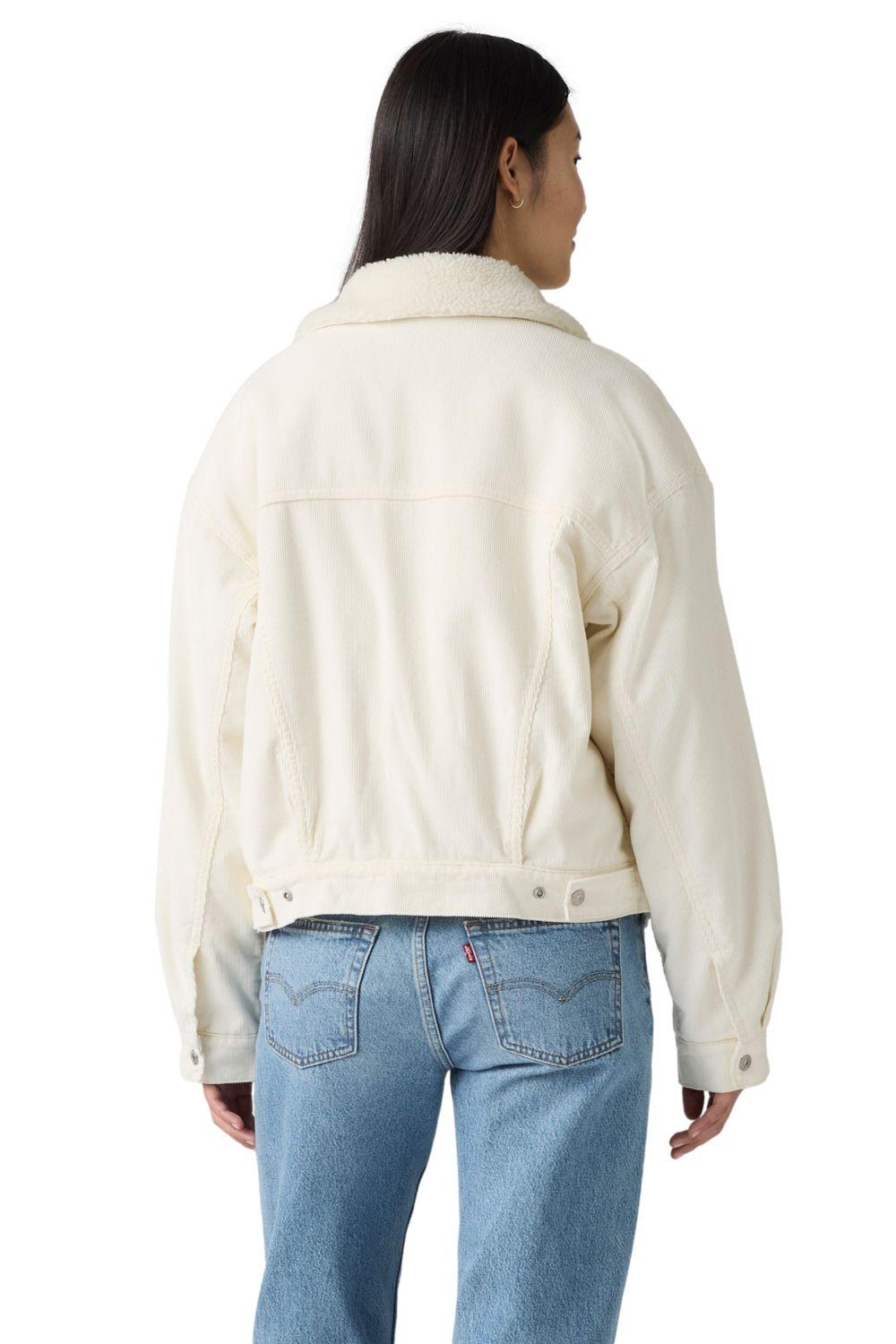 Chaqueta Mujer 90s Sherpa Trucker Beige Levis A4435-0067-1