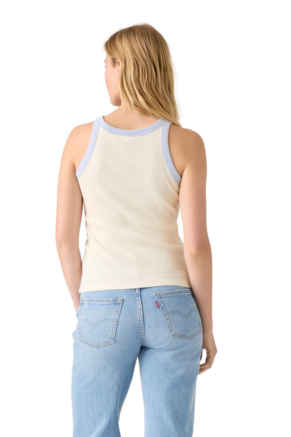 Polera Mujer Essential Racer Tank Blanco Levis 003QP-0000-1