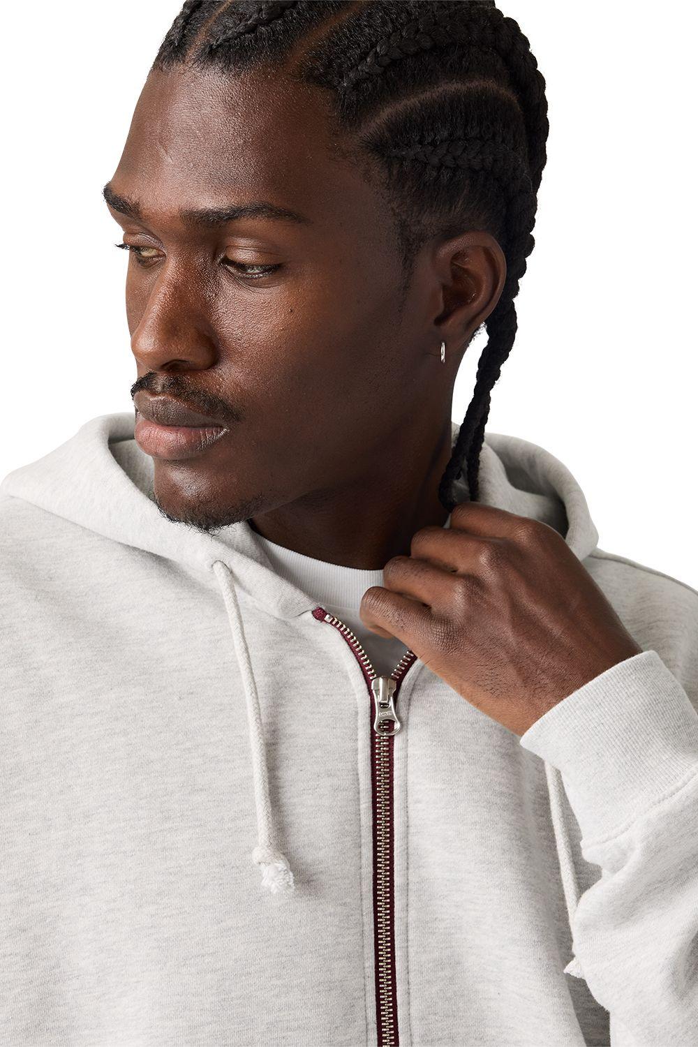 Polerón Hombre Cropped Full Zip Gris Levis 004GY-0011-3