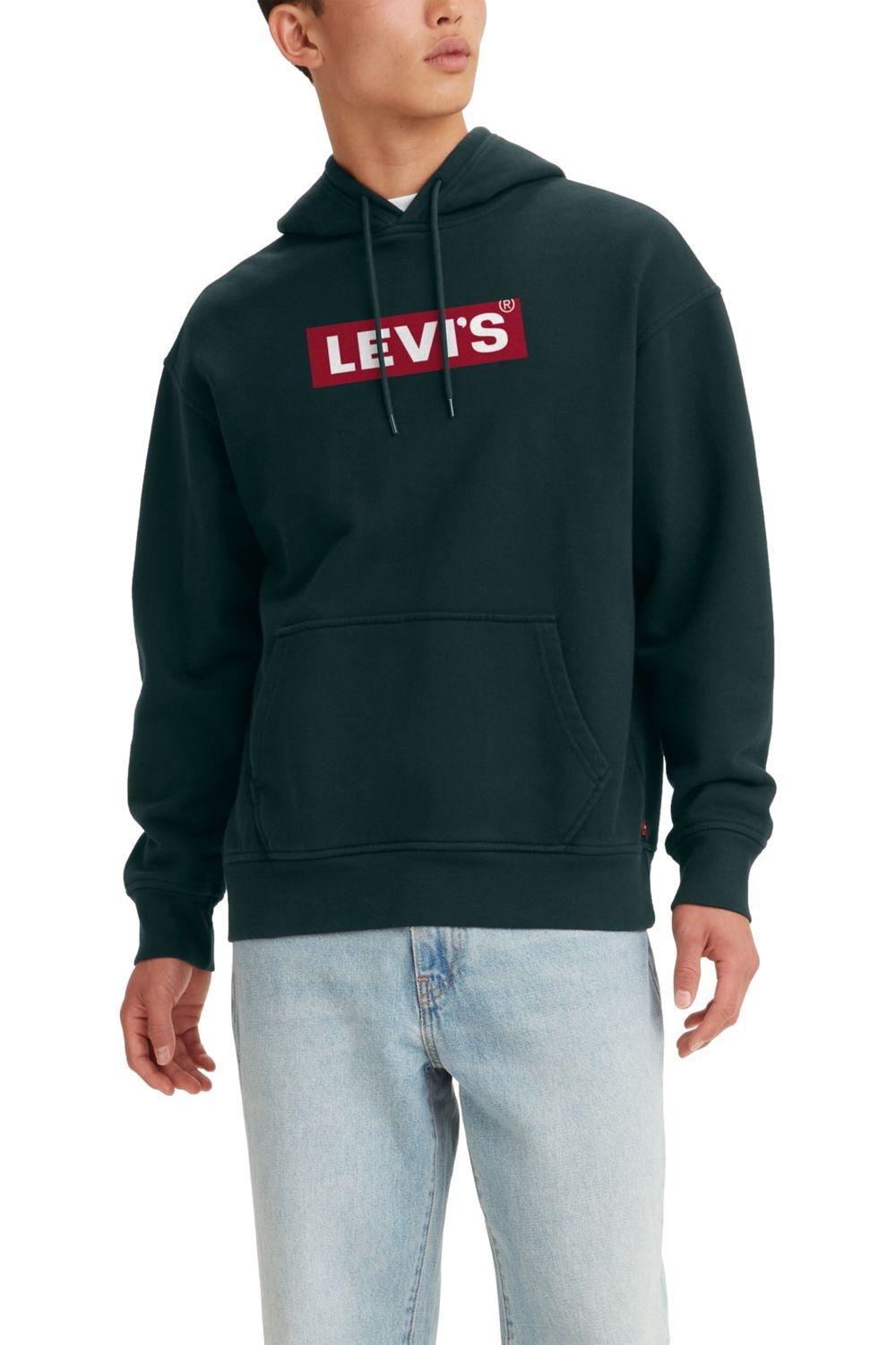 Polerón Hombre Hoodie Verde Levis 38479-0134-0