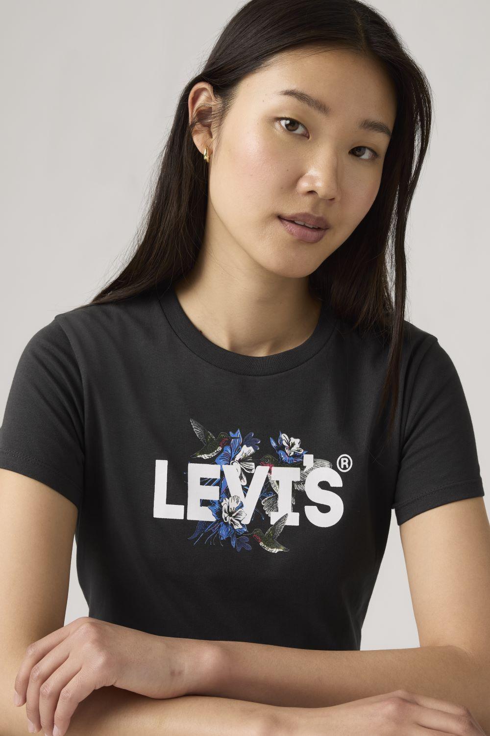 Polera Mujer The Perfect Tee Negro Levis 17369-3202-3