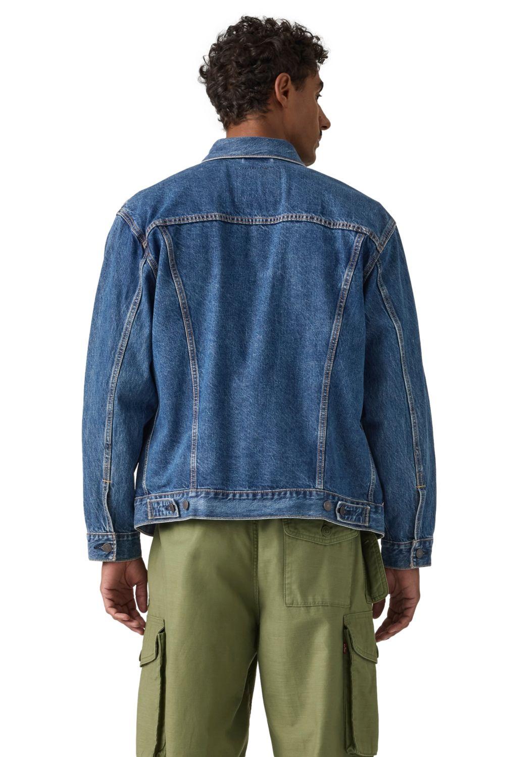 Chaqueta Hombre Relaxed Fit Trucker Azul Levis A5782-0104-1
