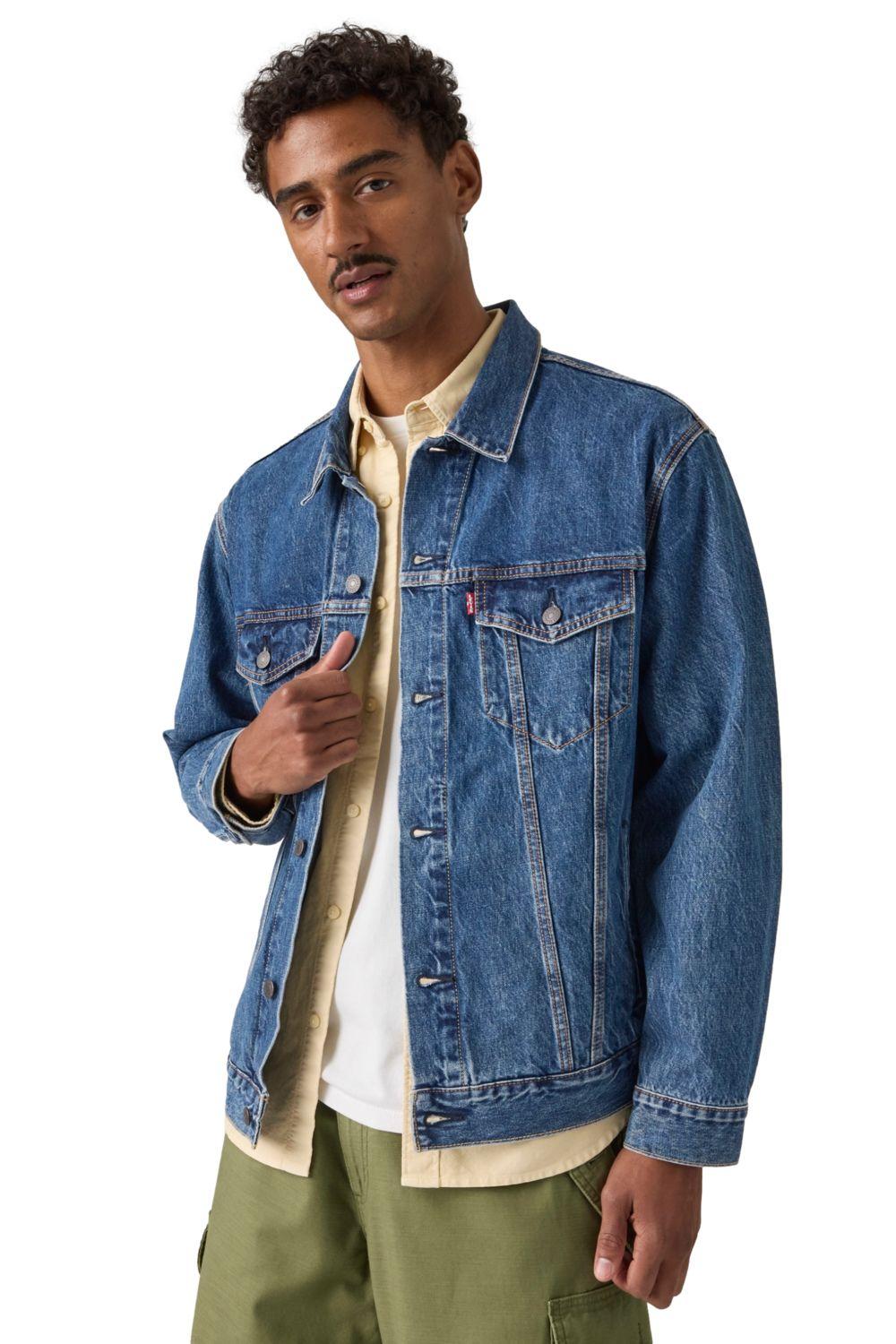 Chaqueta Hombre Relaxed Fit Trucker Azul Levis A5782-0104-2