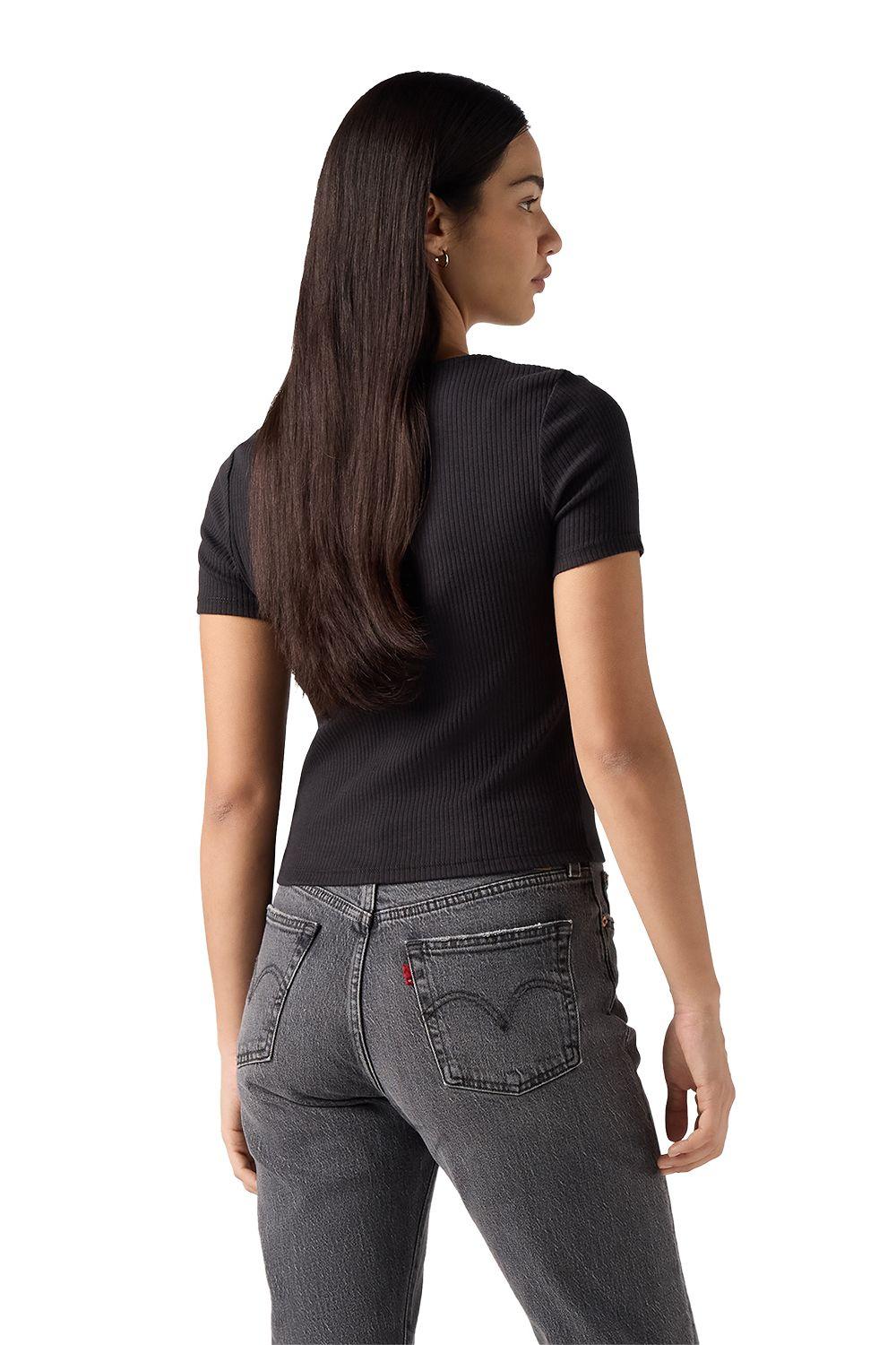 Polera Mujer Muse Tee Negro Levis A8782-0011-1