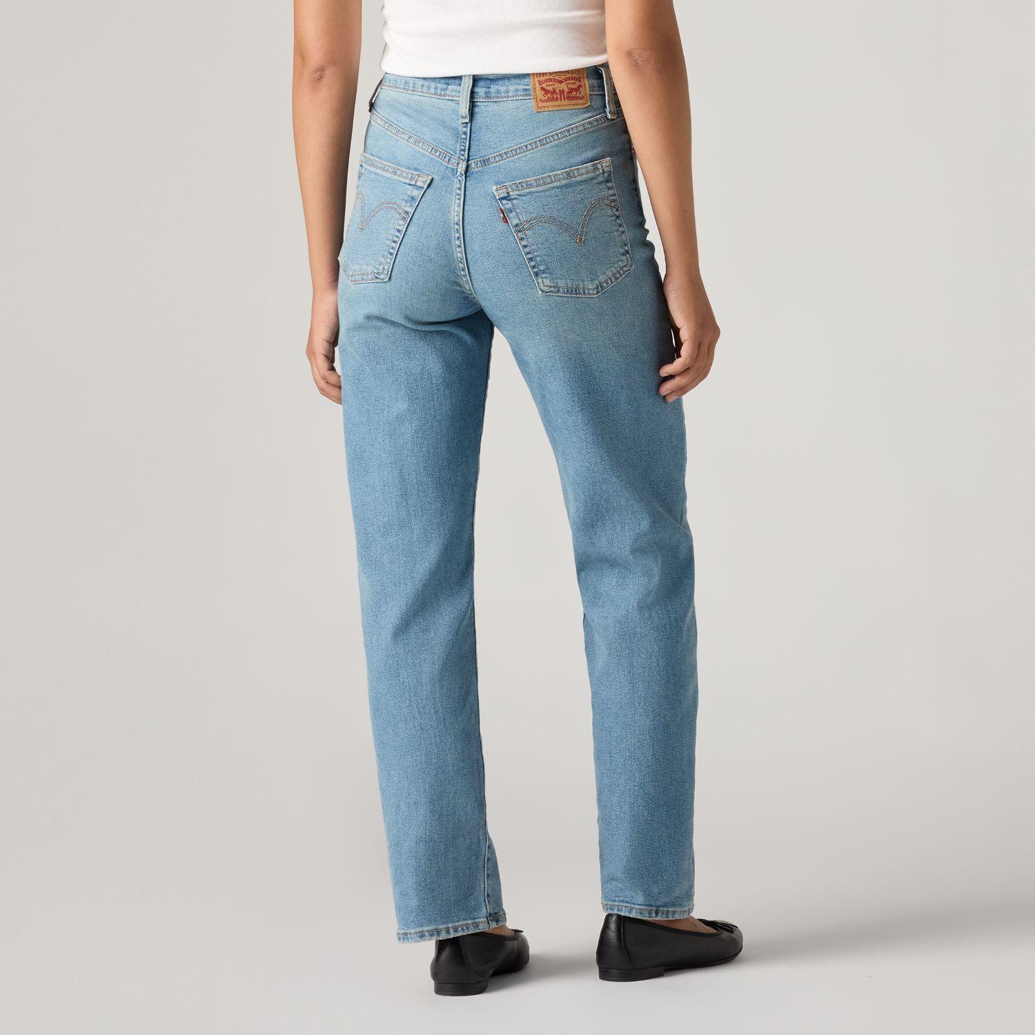 Jeans Mujer Ribcage Straight Ankle Azul Levis 72693-0165-2