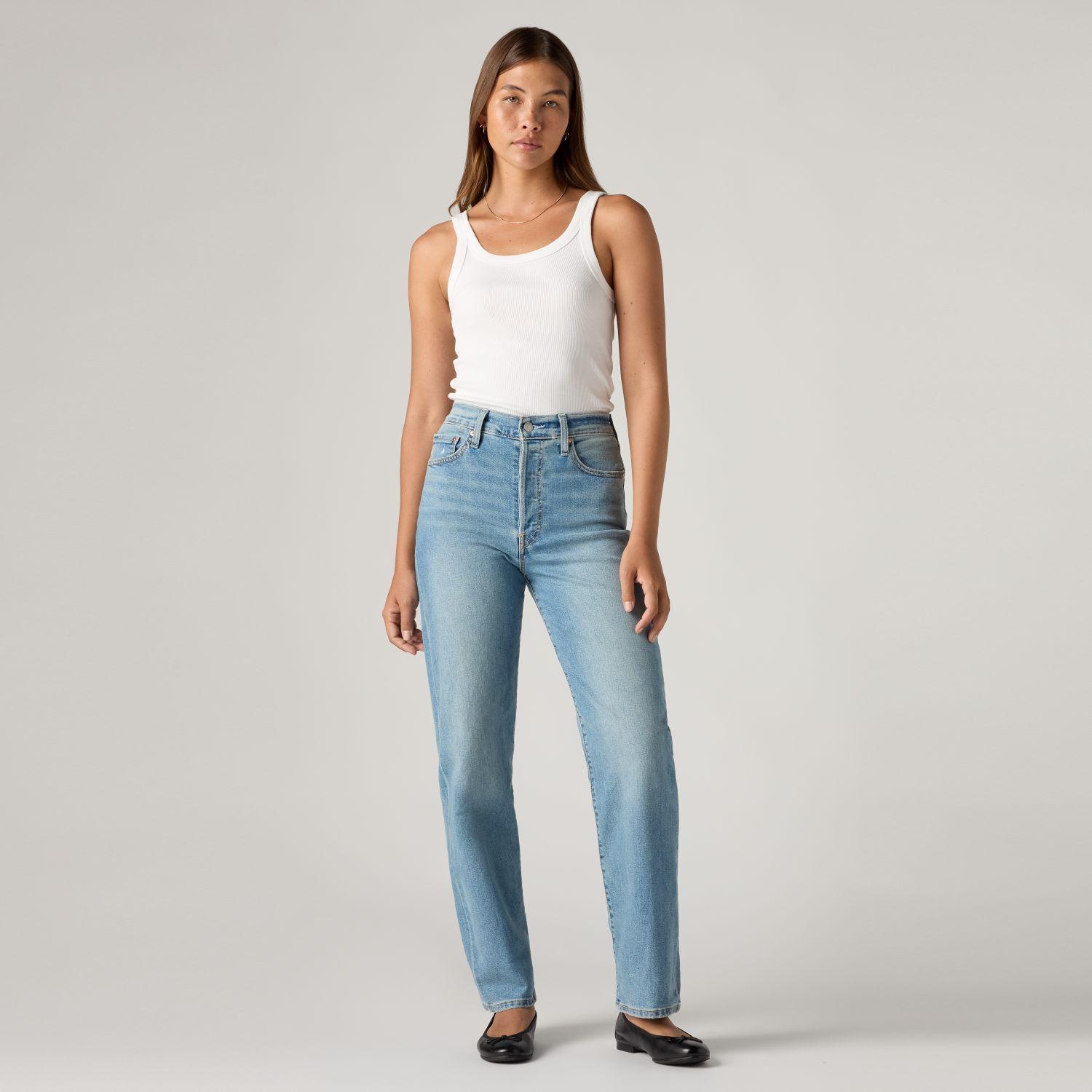 Jeans Mujer Ribcage Straight Ankle Azul Levis 72693-0165-3