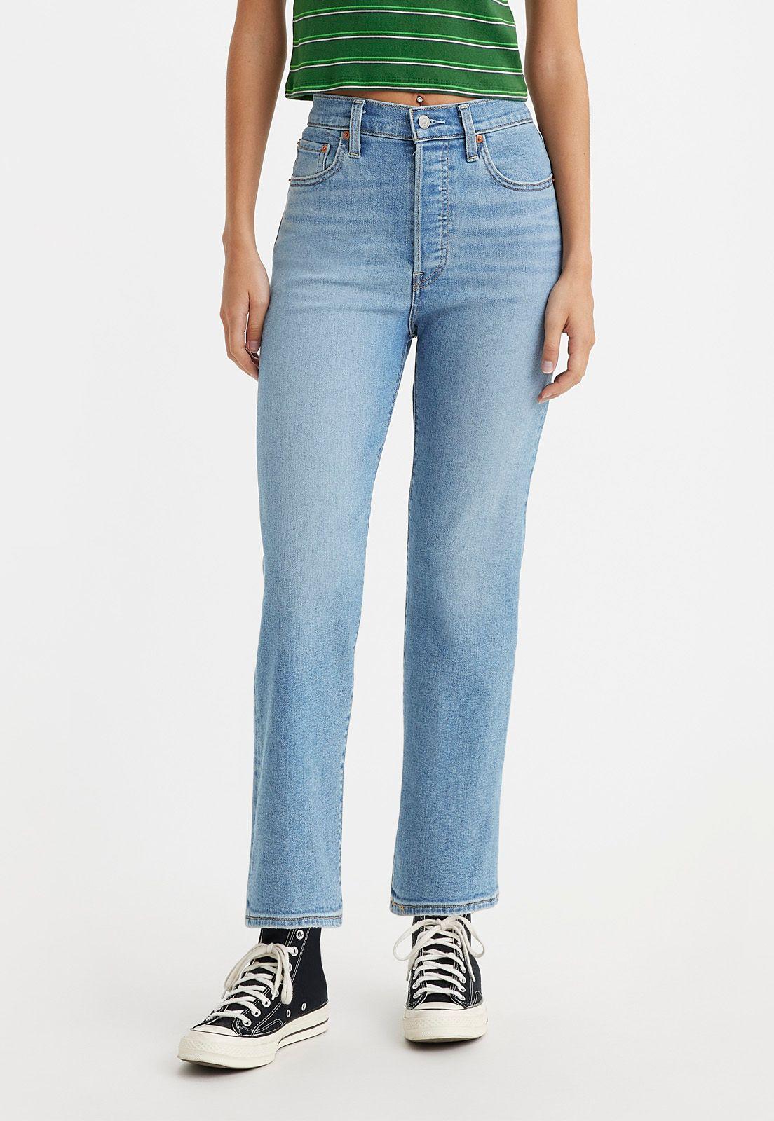 Jeans Mujer Ribcage Straight Ankle Azul Levis 72693-0165-0