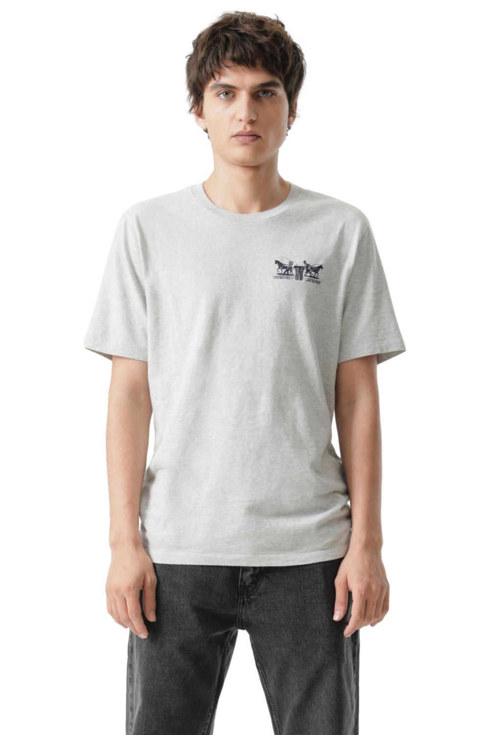 Polera Hombre Graphic Crewneck Tee Gris Levis 22491-1998-0
