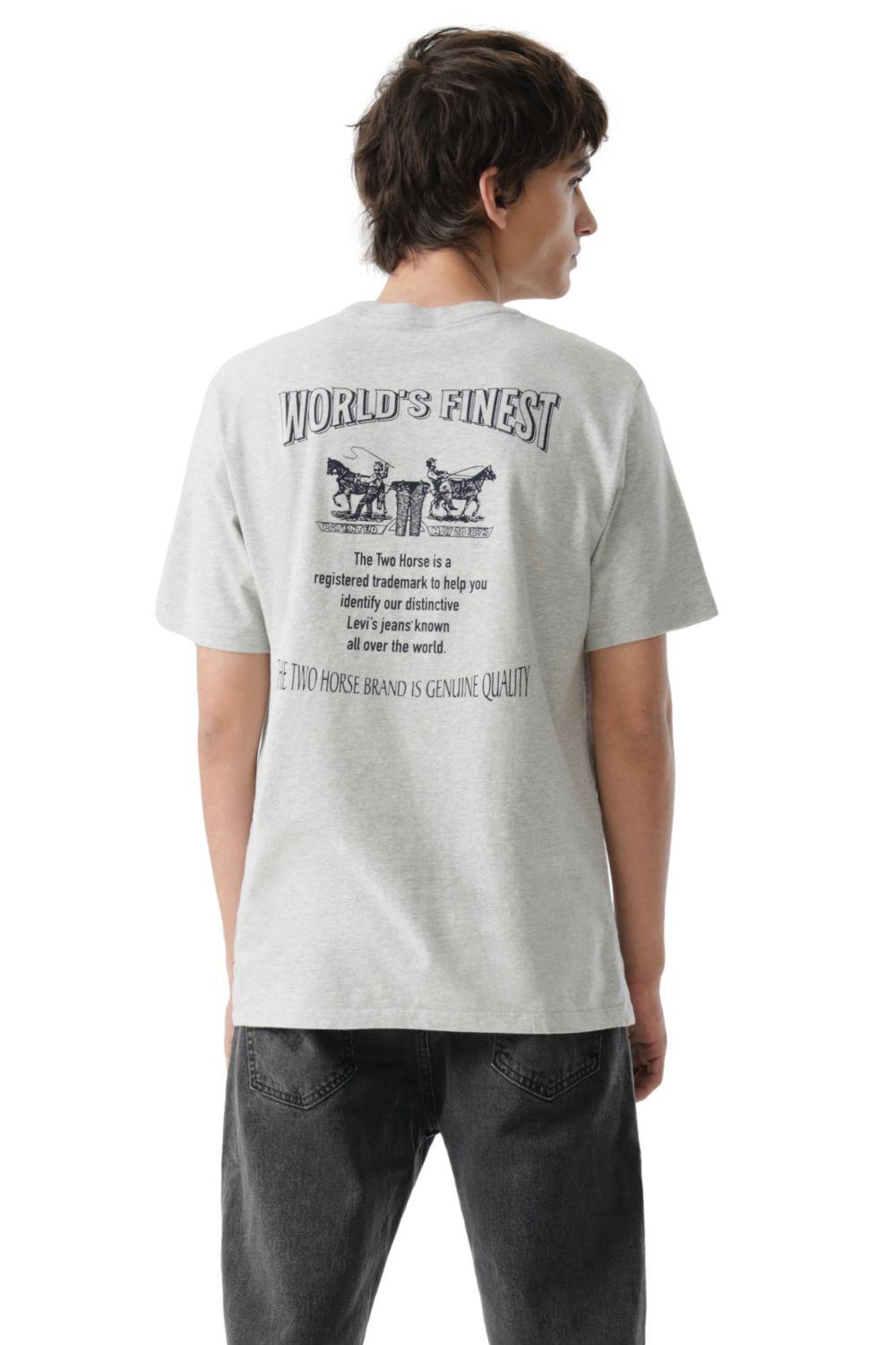 Polera Hombre Graphic Crewneck Tee Gris Levis 22491-1998-2