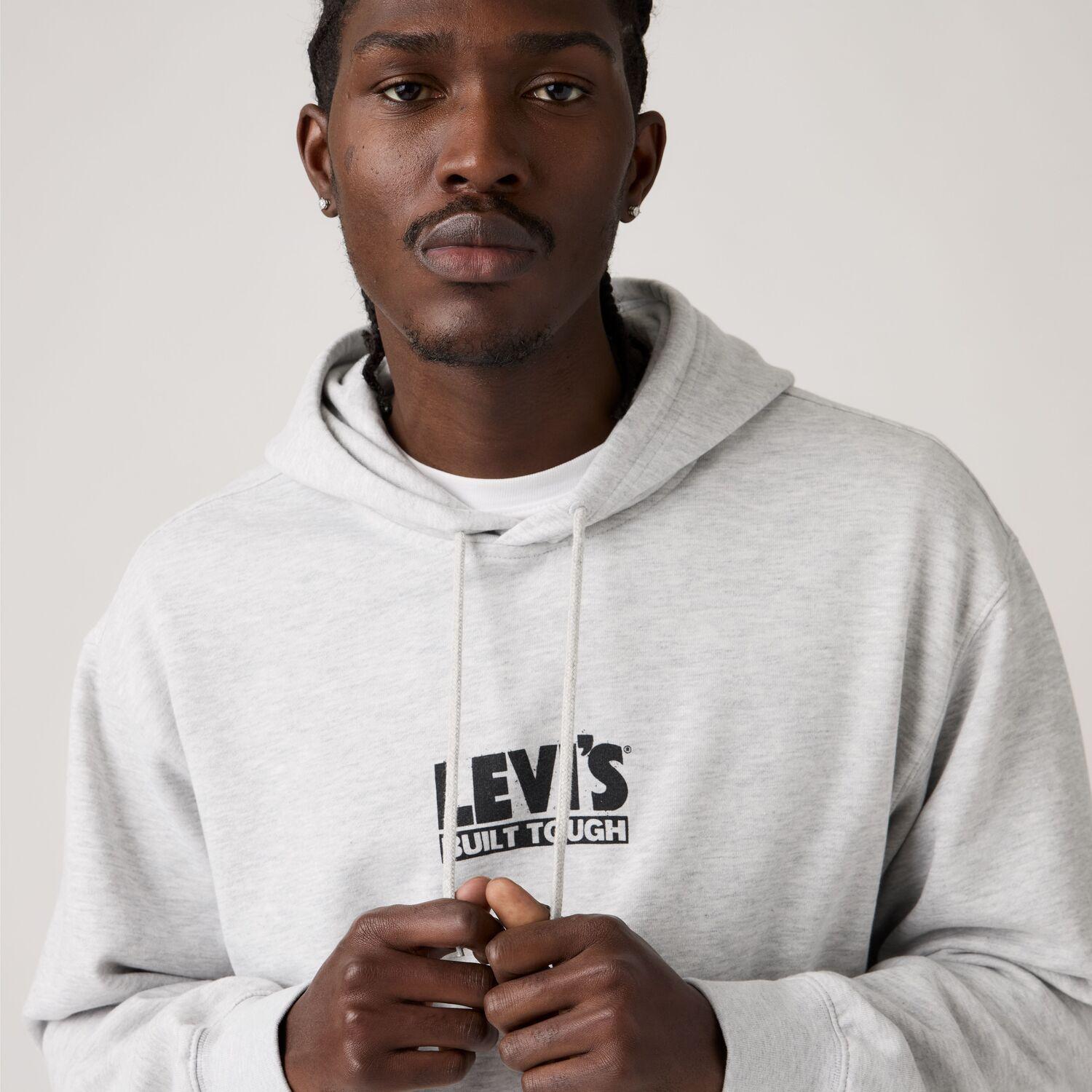 Polerón Hombre Relaxed Graphic Po Gris Levis 38479-0472-3