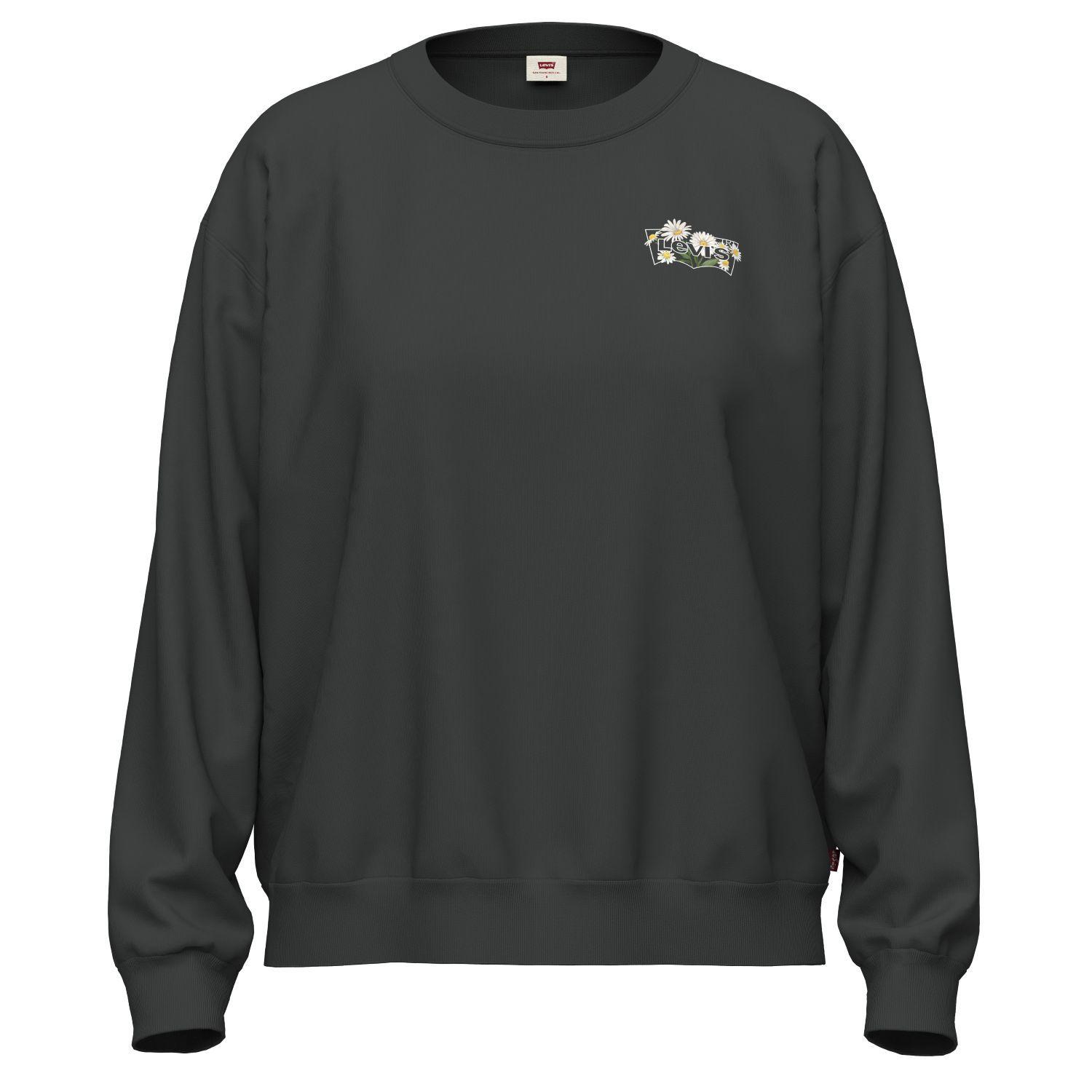 Polerón Mujer Gr Everyday Crew Negro Levis A8800-0085-0