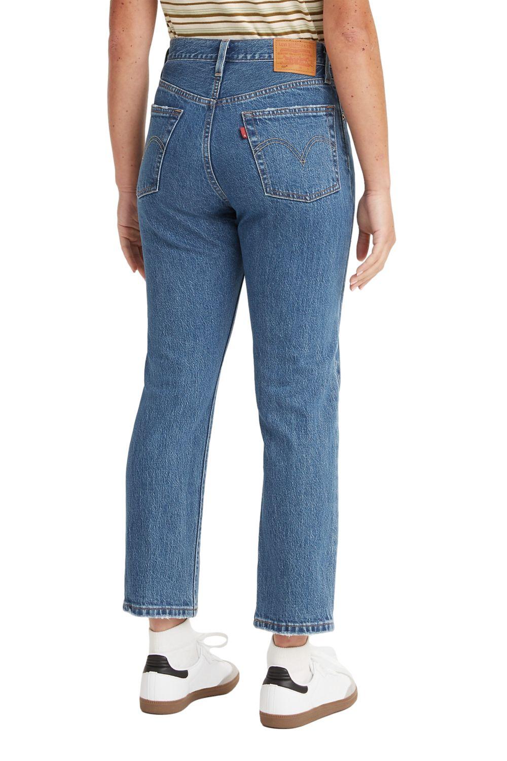 Jeans Mujer 501 Crop Celeste Levis 36200-0225-2