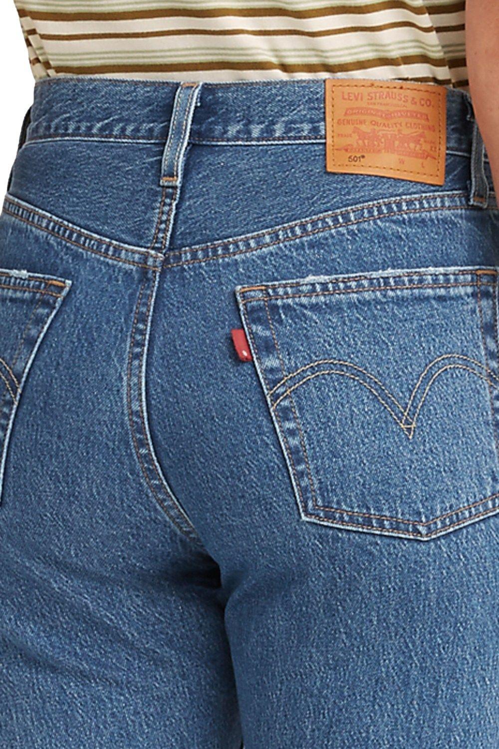 Jeans Mujer 501 Crop Celeste Levis 36200-0225-3