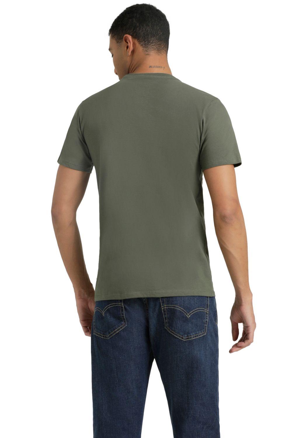 Polera Hombre Graphic Set-In Necke Logo Batwing Verde Levis 17783-0351-2