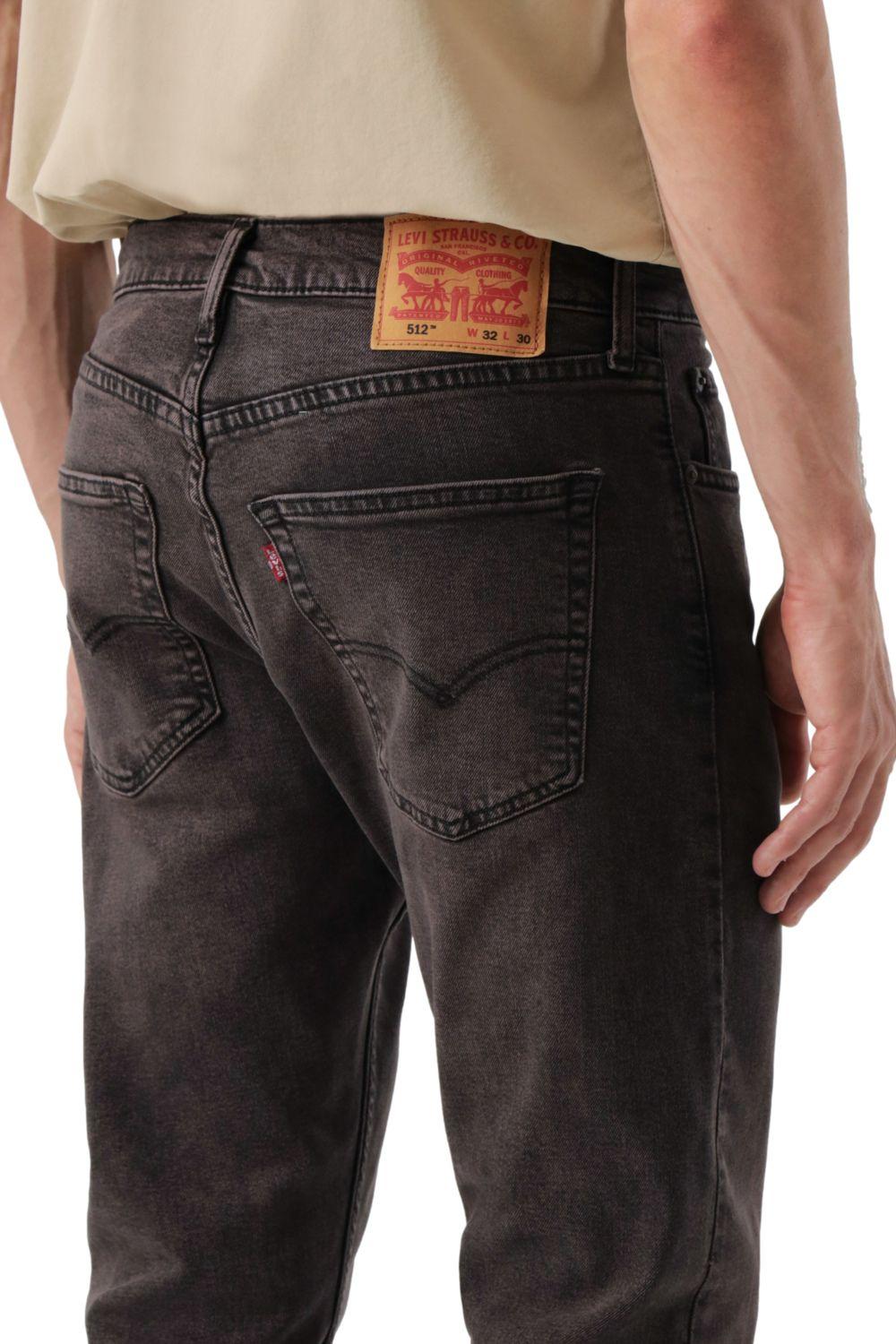 Jeans Hombre 512 Slim Taper Negro Levis 28833-1466-3