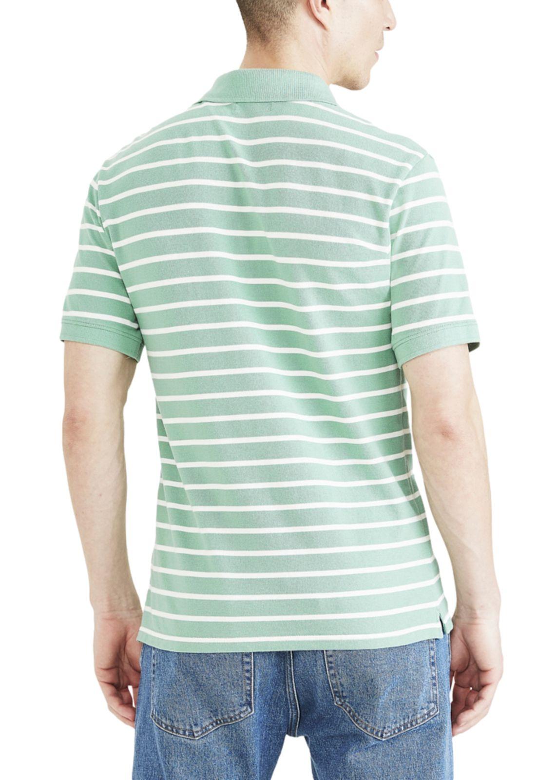 Polera Hombre Polo Rib Collar Slim Fit Malachite A1159-0029-3