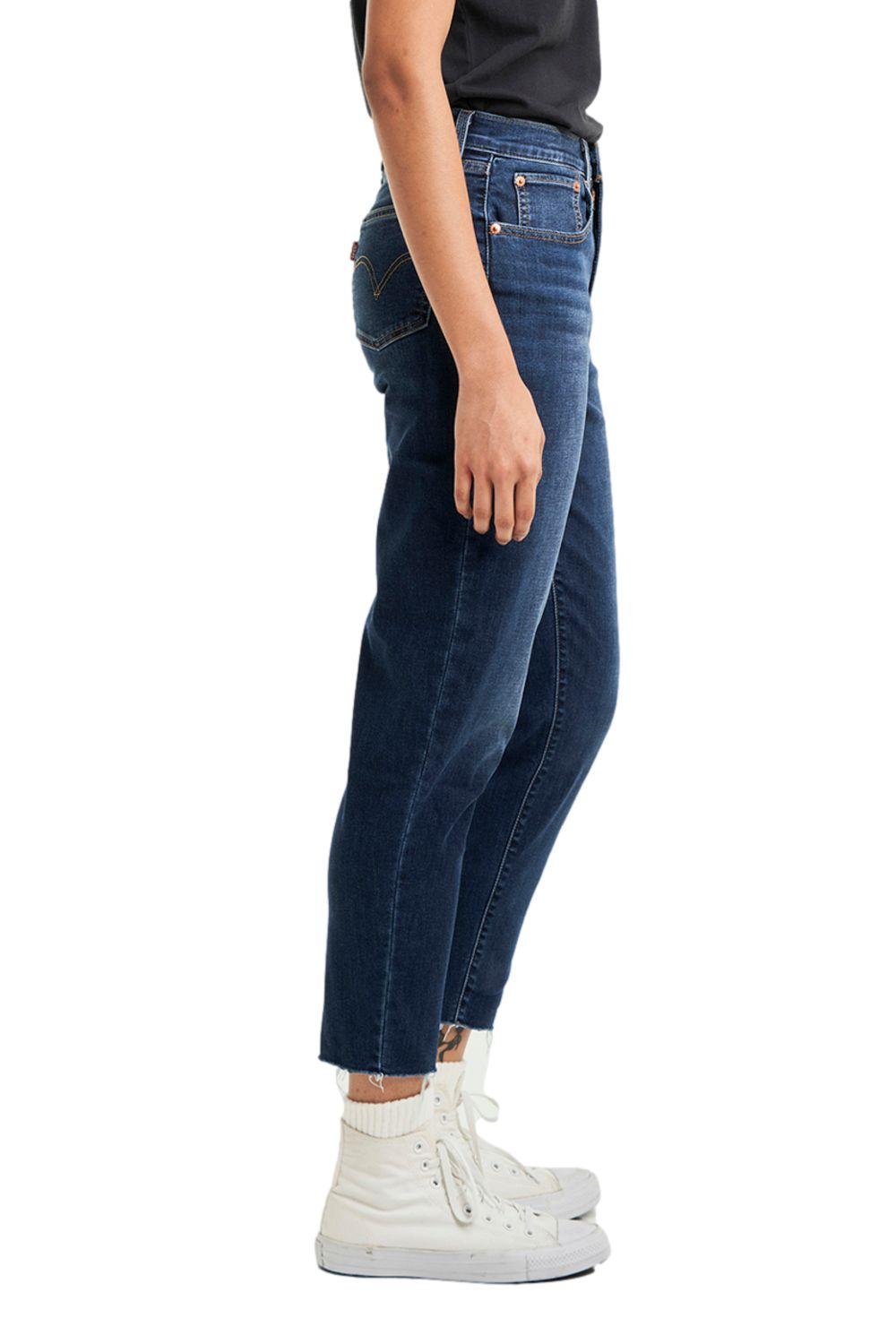 Jeans Mujer High Waisted Boyfriend Azul Levis 85873-0105-1