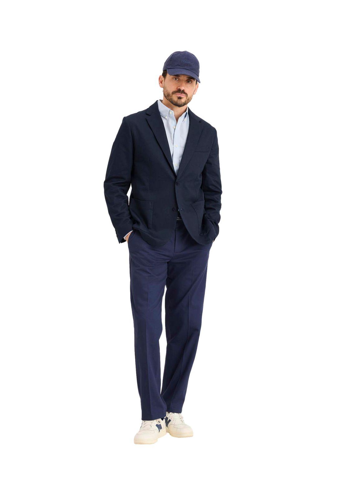 Blazer Hombre Signature Refined Regular Fit Azul 0030U-0001-3