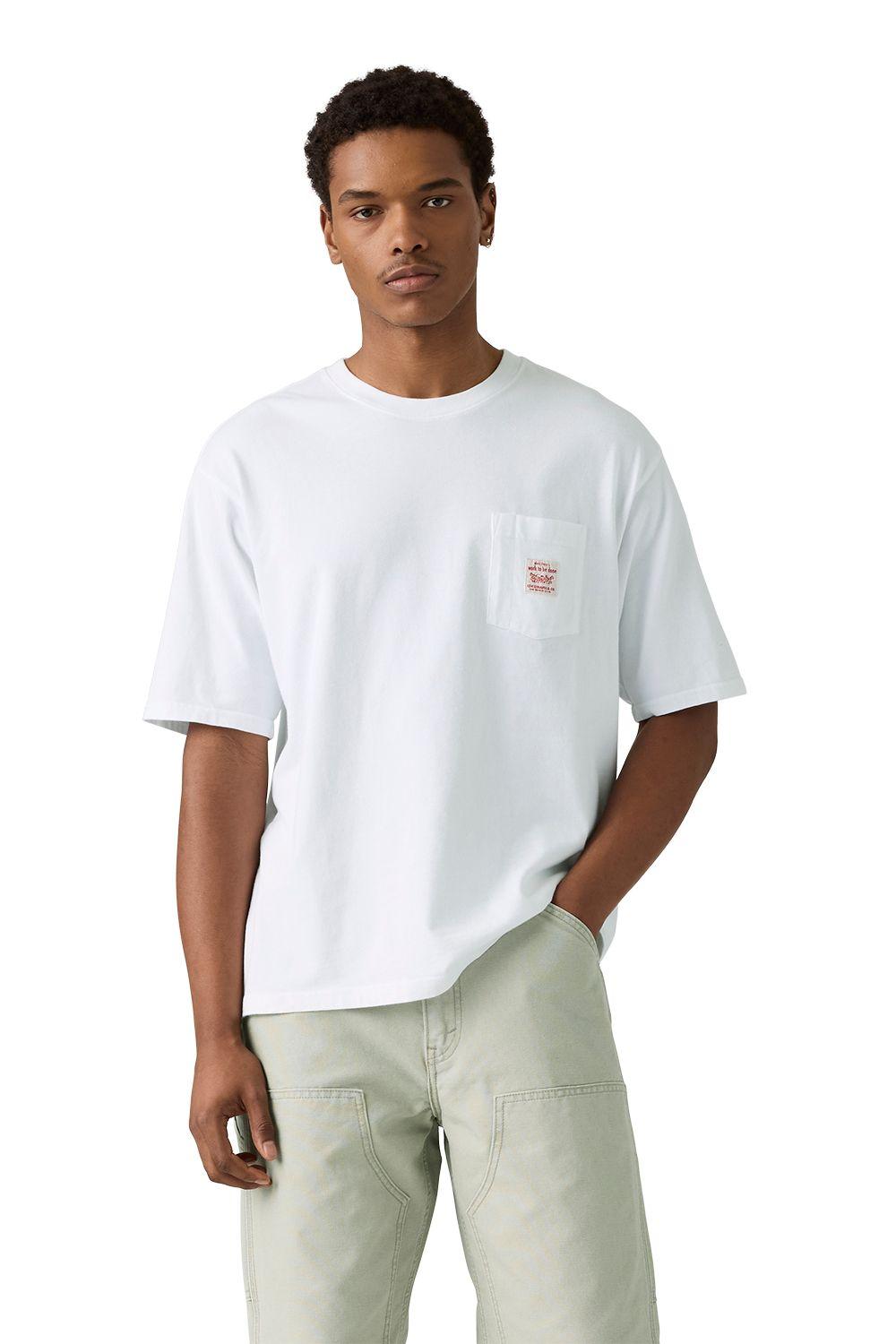 Polera Hombre Workwear Tee Blanco Levis A5850-0005-0