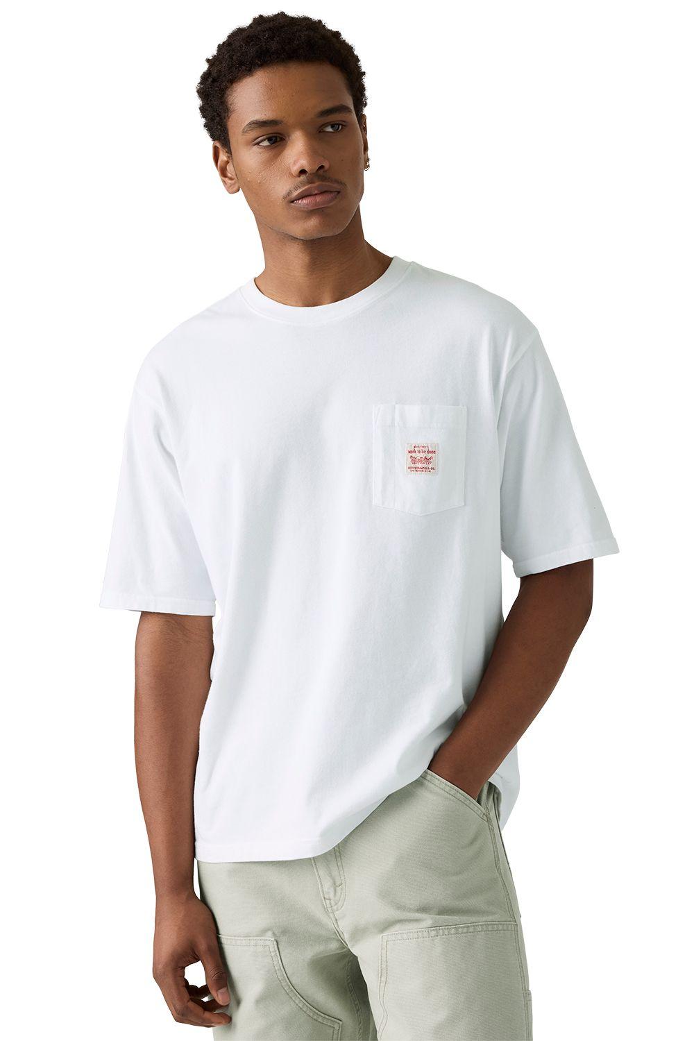 Polera Hombre Workwear Tee Blanco Levis A5850-0005-2