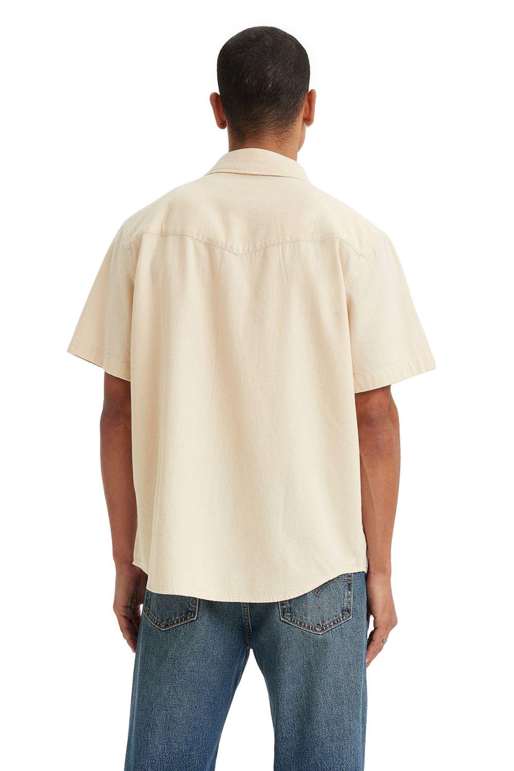 Camisa Hombre Relaxed Fit Western Beige Levis A5722-0004-1
