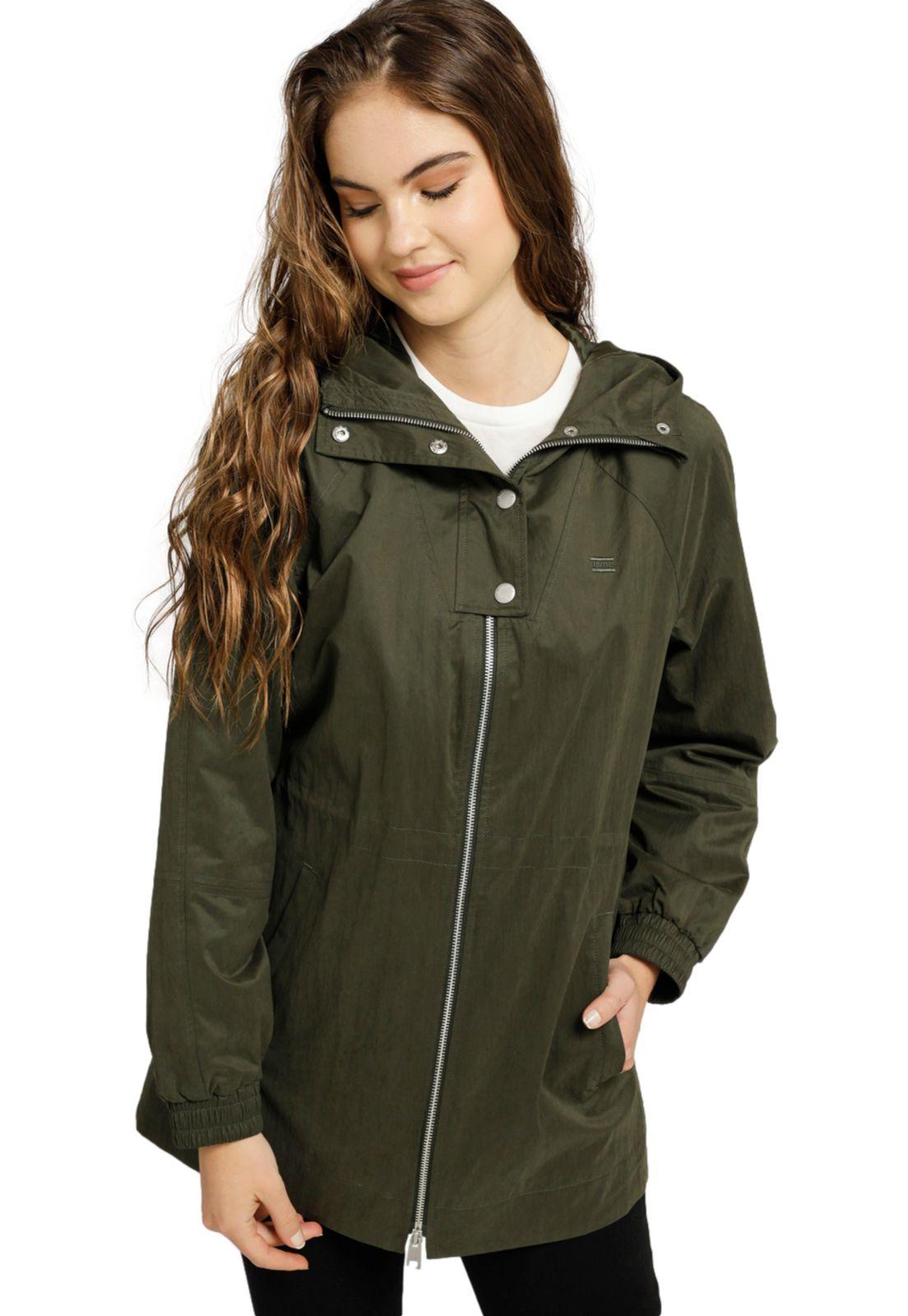 Chaqueta Mujer lisa de Poliéster Verde Levis 59544-0097-0