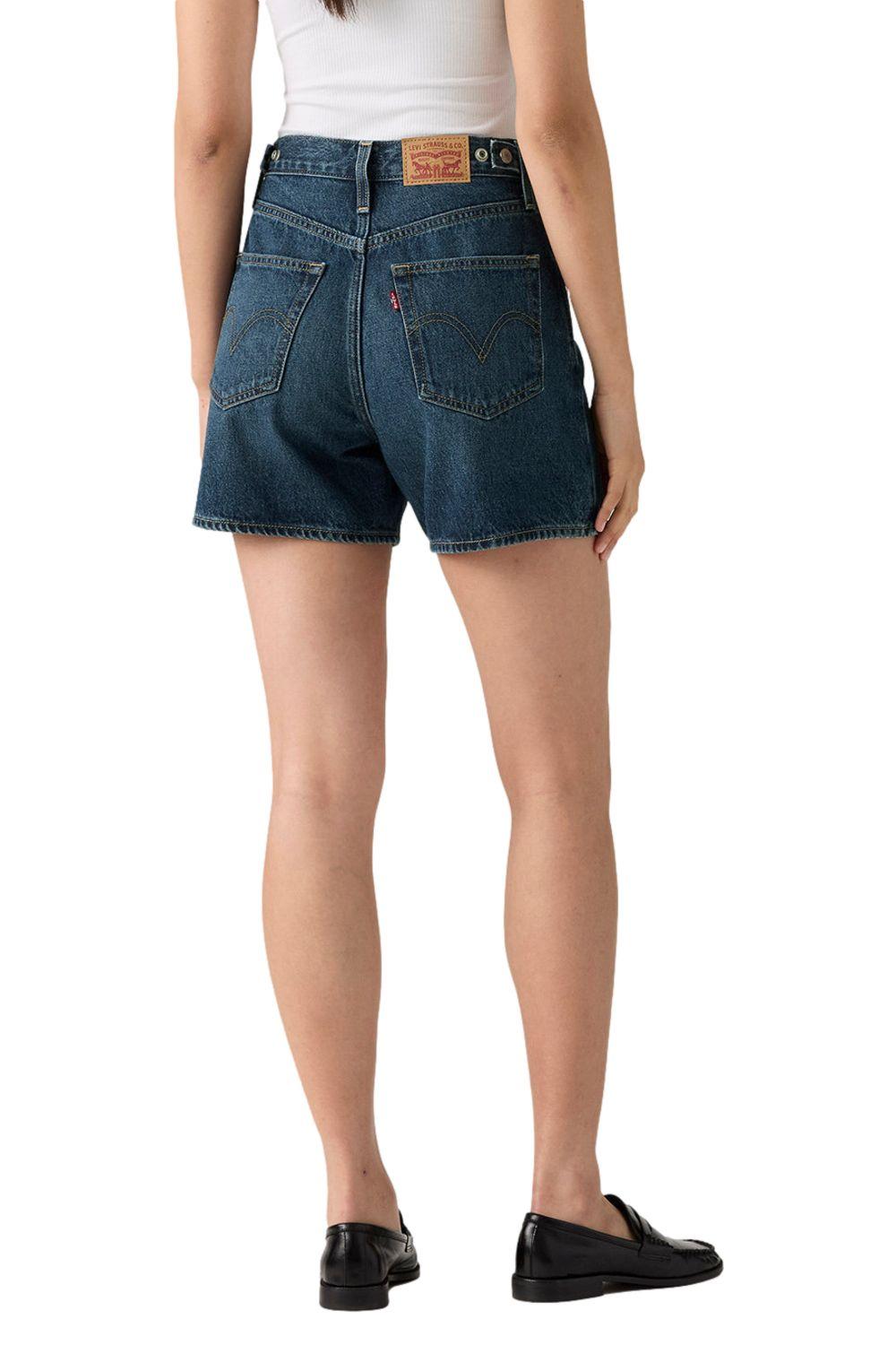 Shorts Mujer Cinch Mid-thigh Short Azul Levis 003KI-0000-2