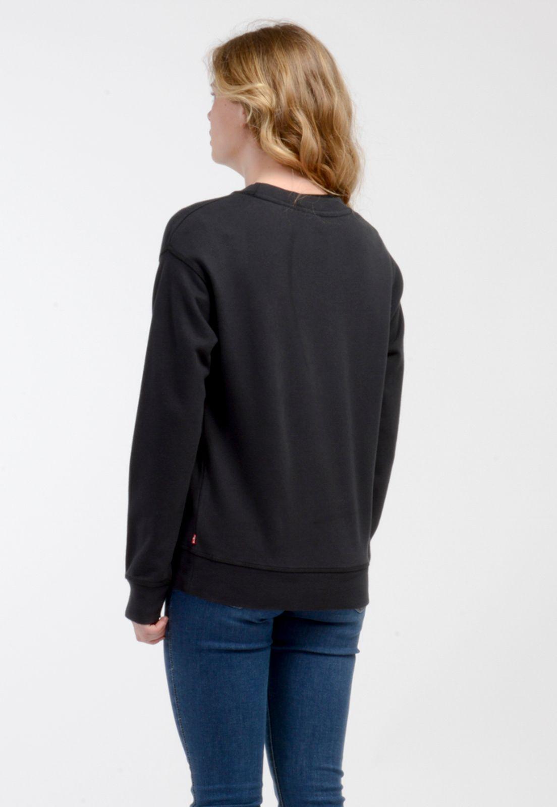 Polerón Mujer gráfico Negro Levis 18686-0108-1