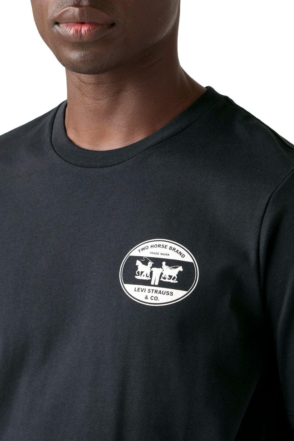 Polera Hombre Graphic Crewneck Tee Negro Levis 22491-1999-3