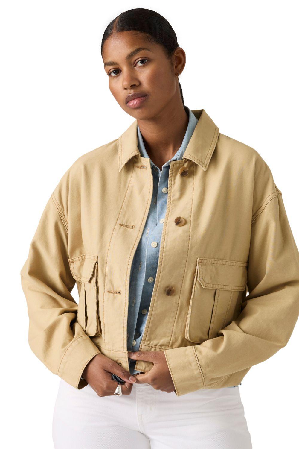 Chaqueta Mujer Marlowe Utility Heritage Beige Levis 005AS-0000-2