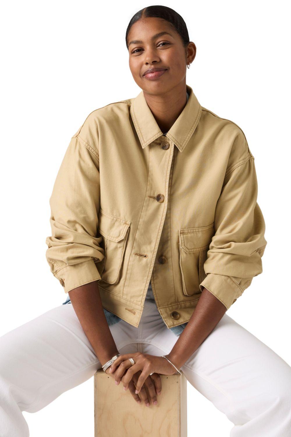 Chaqueta Mujer Marlowe Utility Heritage Beige Levis 005AS-0000-3