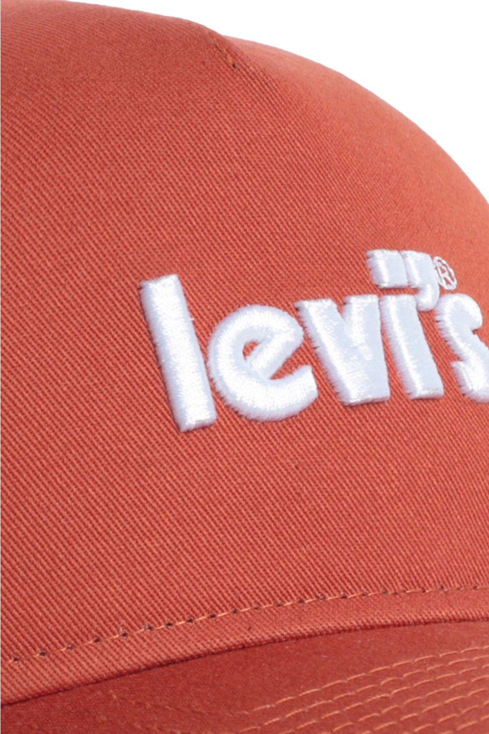 Gorro Hombre Trucker Naranjo Levis 87516-0192-3