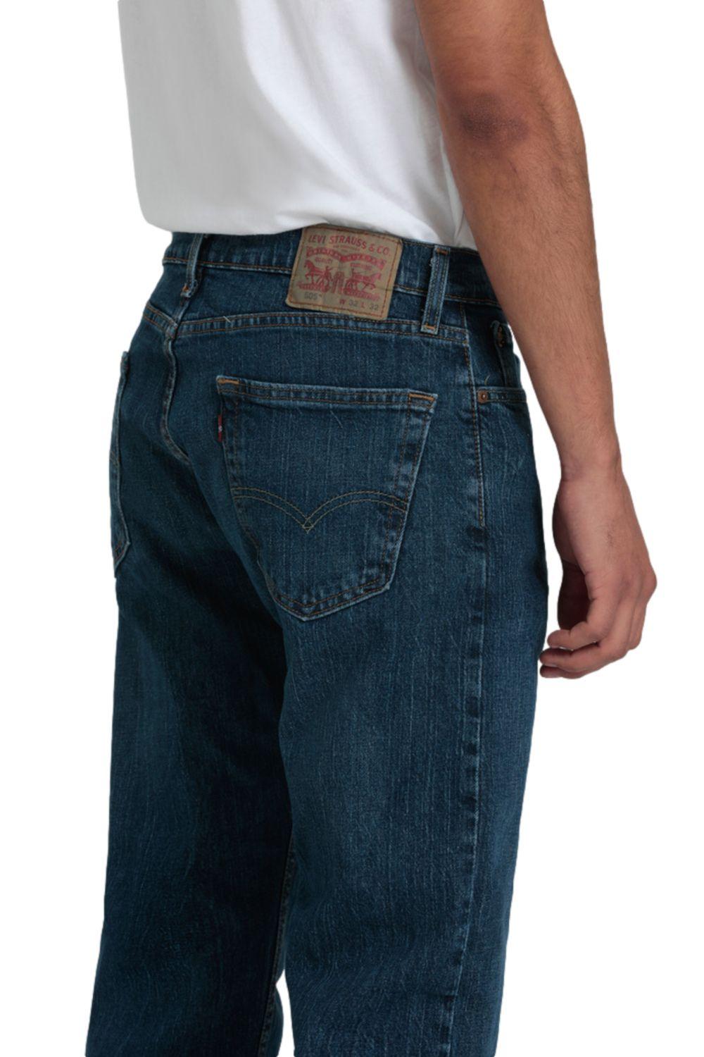 Jeans Hombre 505 Regular Azul Levis 00505-2736-4