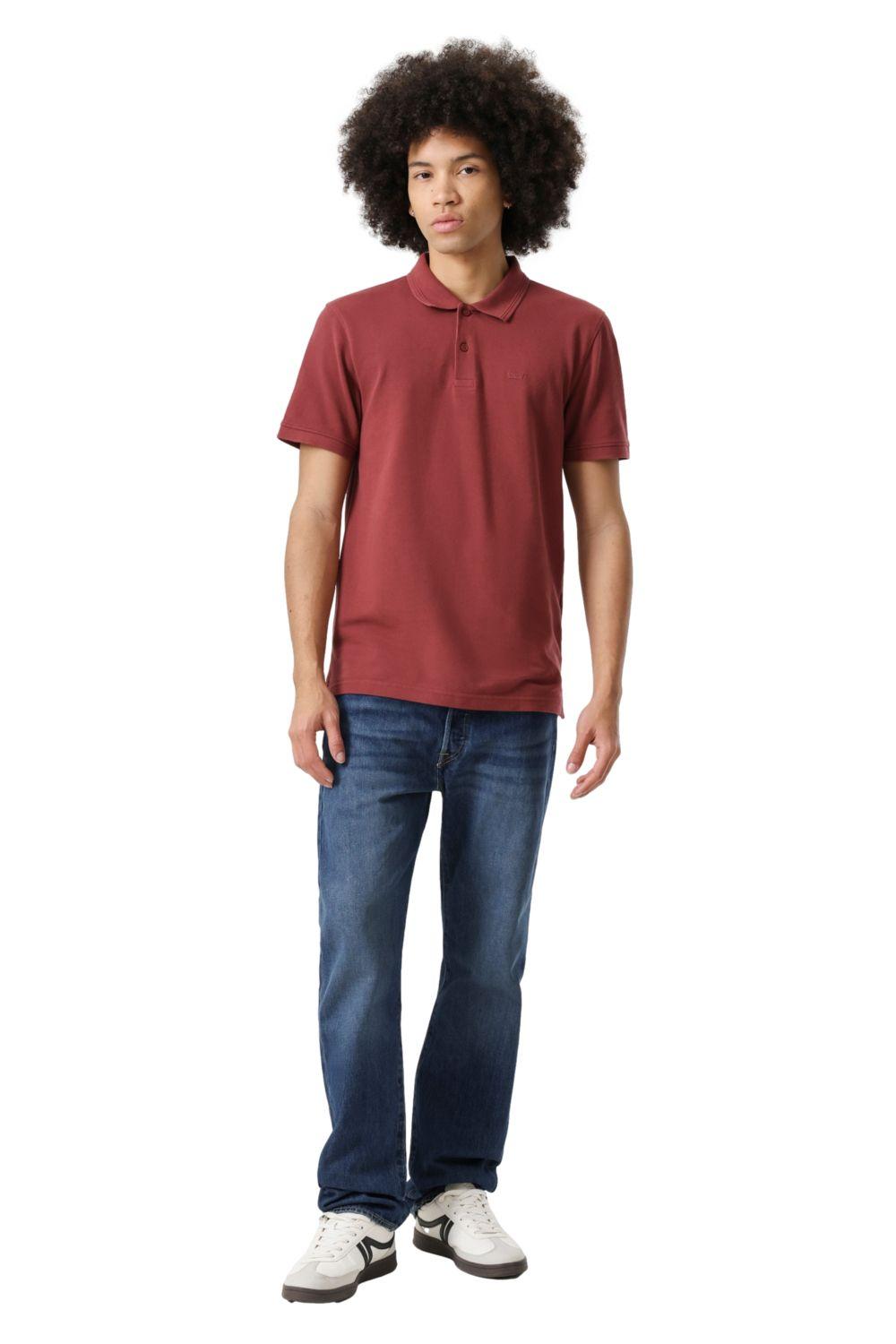 Polera Hombre Icon Polo Burdeo Levis 005FM-0018-3