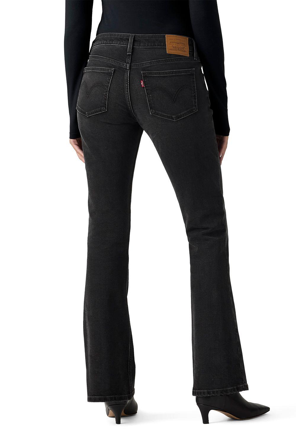 Jeans Mujer Low Slim Boocut Negro Levis 006KC-0000-2
