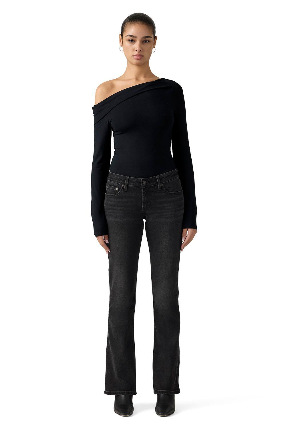 Jeans Mujer Low Slim Boocut Negro Levis 006KC-0000-3