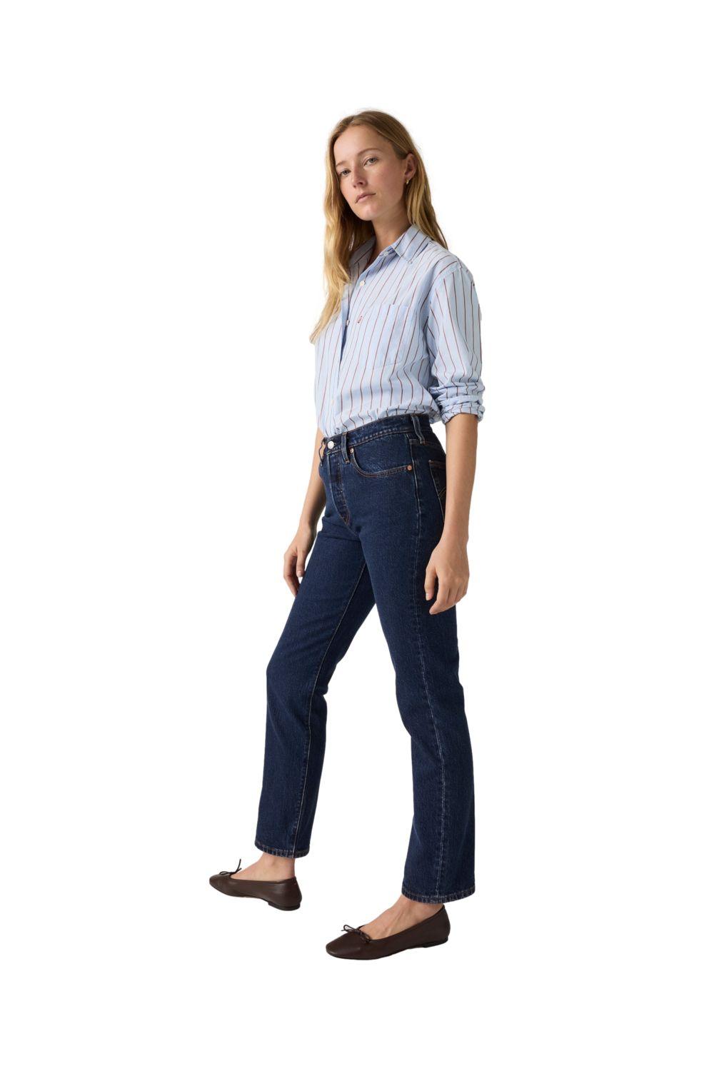 Jeans Mujer 501 For Women Azul Levis 12501-0382-3