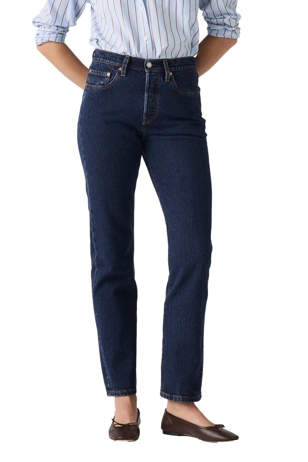 Jeans Mujer 501 For Women Azul Levis 12501-0382-0
