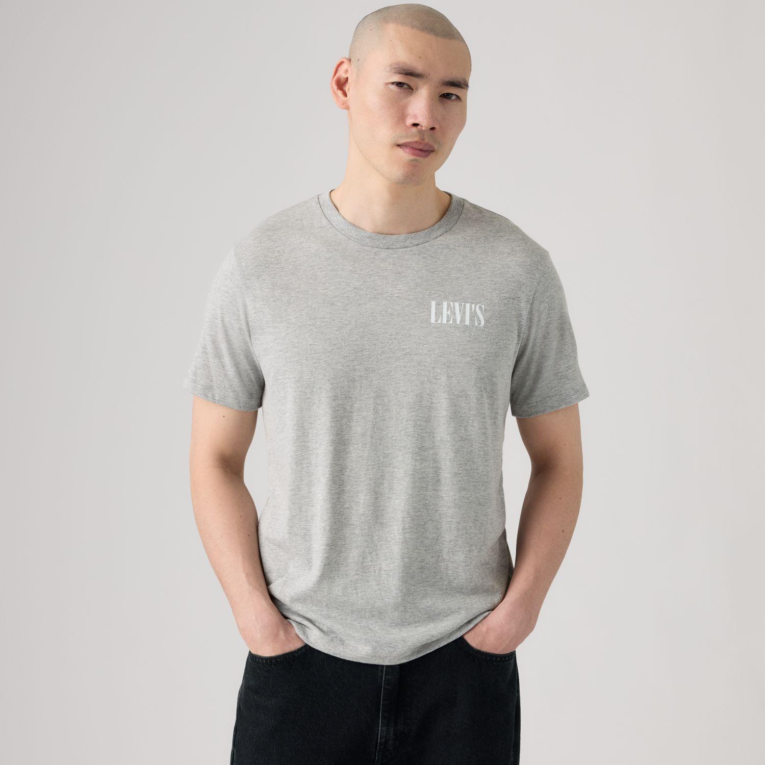 Polera Hombre Graphic Crewneck Tee Gris Levis 22491-2158-2