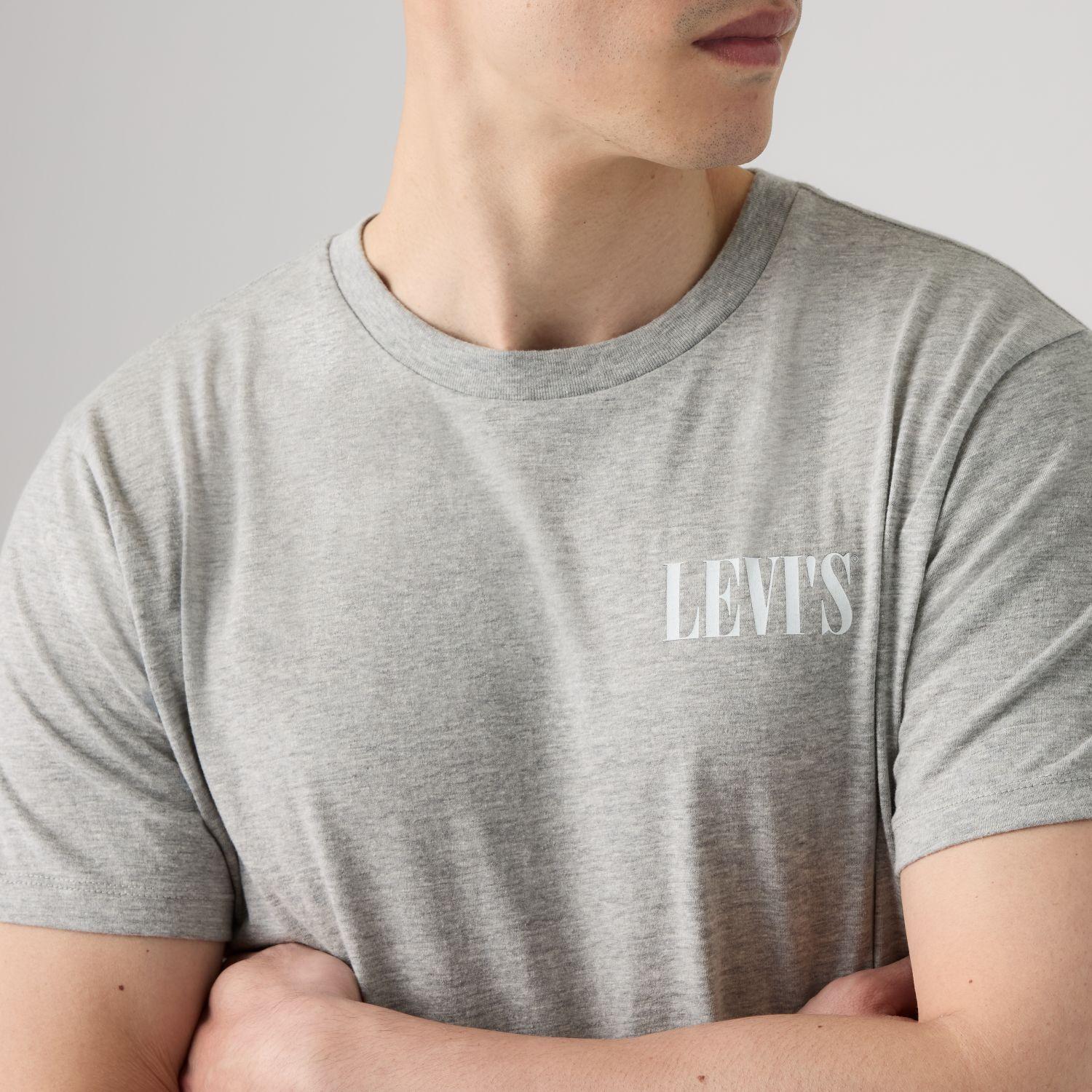 Polera Hombre Graphic Crewneck Tee Gris Levis 22491-2158-3