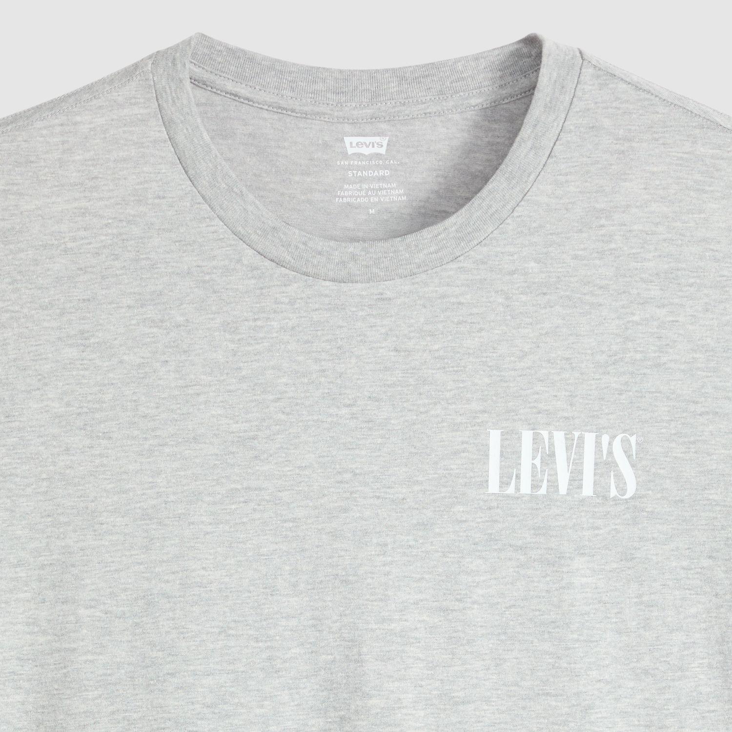 Polera Hombre Graphic Crewneck Tee Gris Levis 22491-2158-4