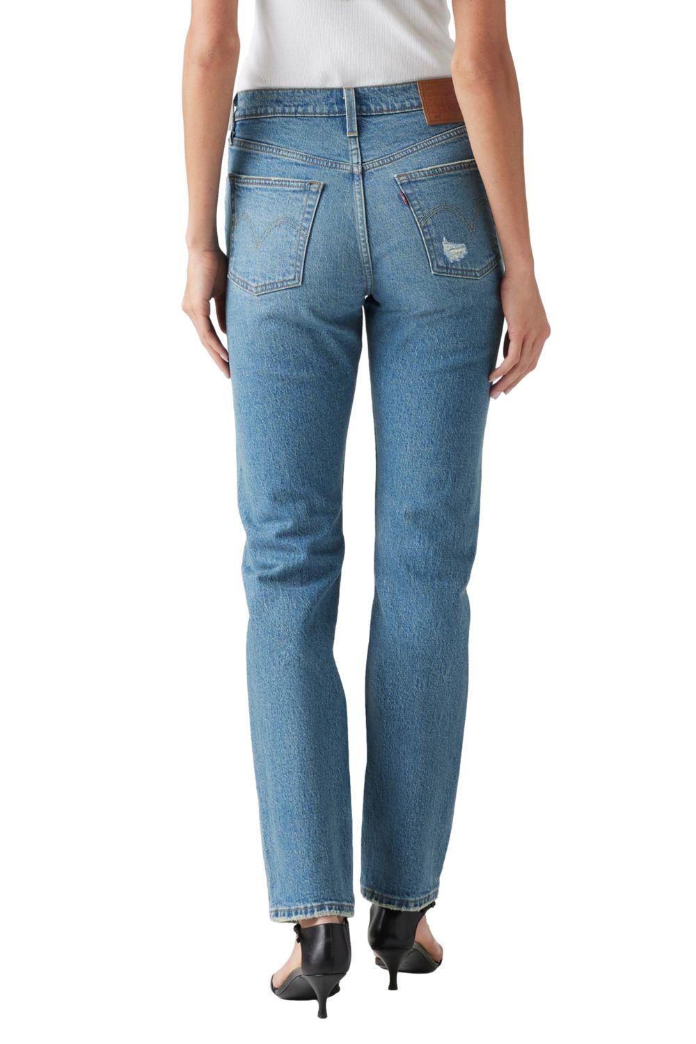 Jeans Mujer 501 Celeste Levis 12501-0555-2