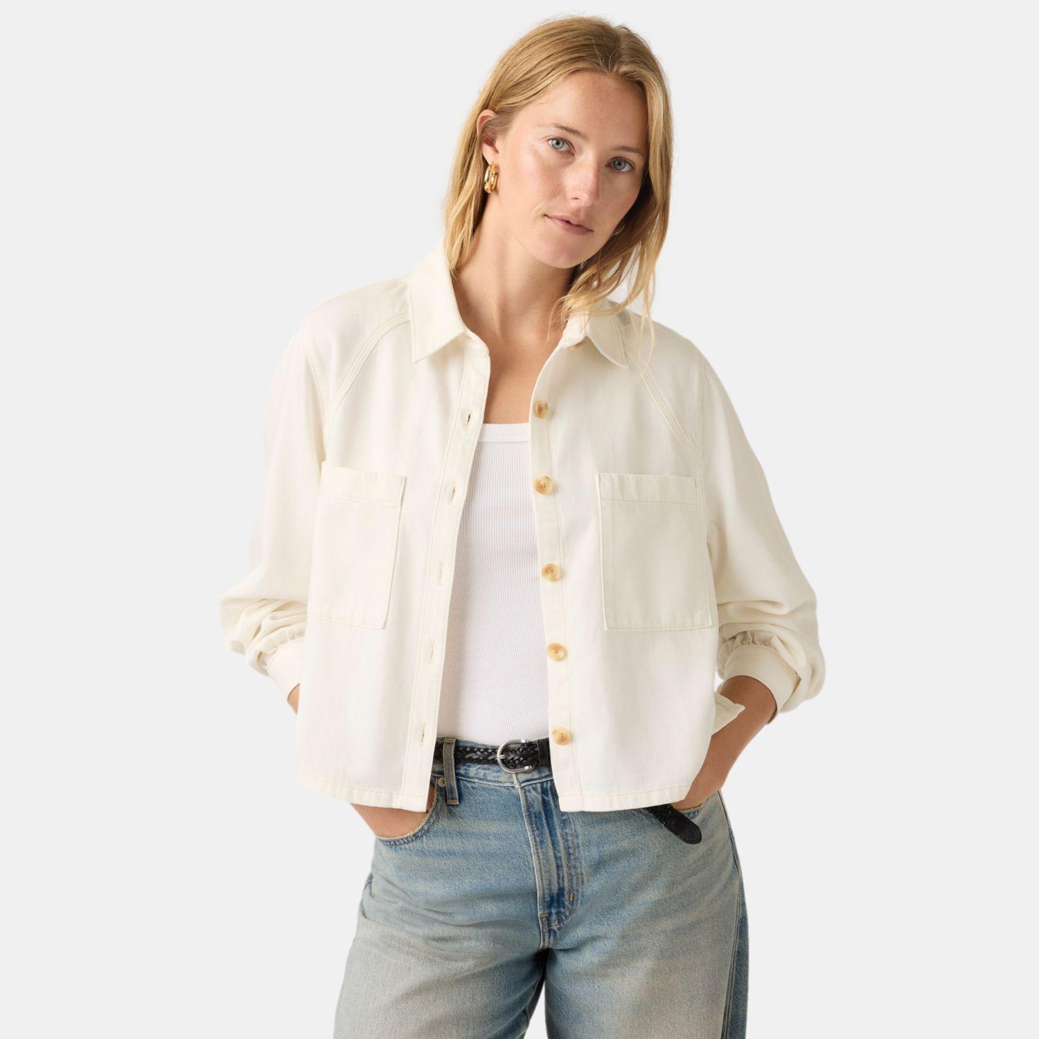 Blusa Mujer Tini Utility Shirt Blanco Levis 005EV-0009-2